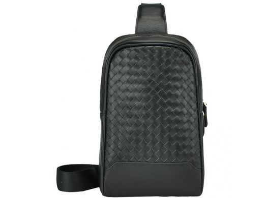 Мужской кожаный мессенджер Tiding Bag B3-1700A черный