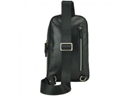 Мужской кожаный мессенджер Tiding Bag B3-1700A черный