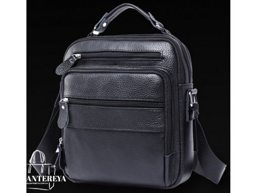 Мужской кожаный мессенджер Tiding Bag M38-5112C коричневый
