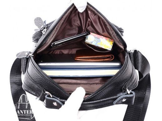 Мужской кожаный мессенджер Tiding Bag M38-5112C коричневый
