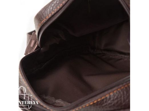 Мужской кожаный черный мессенджер Tiding Bag M38-1025