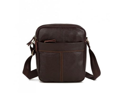 Мужской кожаный черный мессенджер Tiding Bag M38-1025