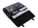 Мужская кожаная черная сумка Tiding Bag 7013A 7
