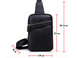 Мужской кожаный черный мессенджер Tiding Bag A25-6896 6
