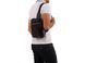 Мужской кожаный черный мессенджер Tiding Bag A25-6896 8