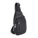 Рюкзак мужской кожаный Ricco Grande K16183bl-black черный 1