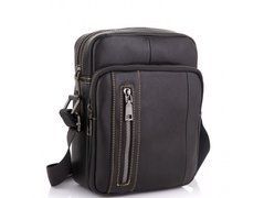 Сумка мужская через плечо из натуральной кожи Tiding Bag N2-9801A
