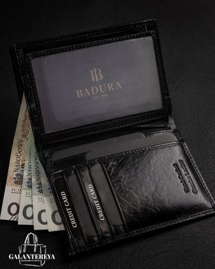 Кошелек мужской кожаный Badura B-N74-MIL