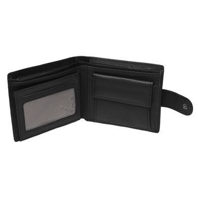Чоловіче шкіряне портмоне Horse Imperial K1023-black чорне