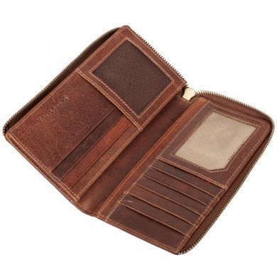 Портмоне мужское кожаное Smith & Canova 92405 Romano (Brown)