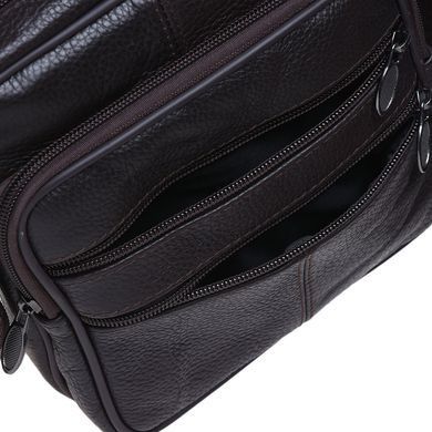 Сумка чоловіча шкіряна Borsa Leather K14012-brown