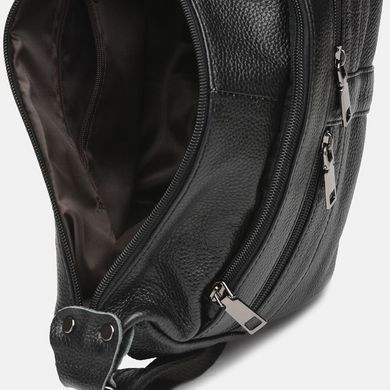 Сумка женская кожаная Borsa Leather K1105-black