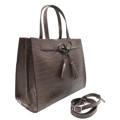 Женская кожаная сумка Italian fabric bags 2577