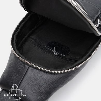 Рюкзак мужской кожаный Keizer K16602bl-black черный