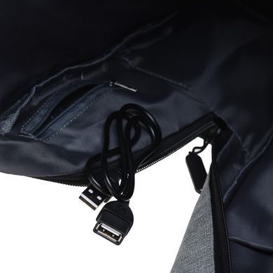 Рюкзак чоловічий для ноутбука Remoid 1Rem150-10-gray