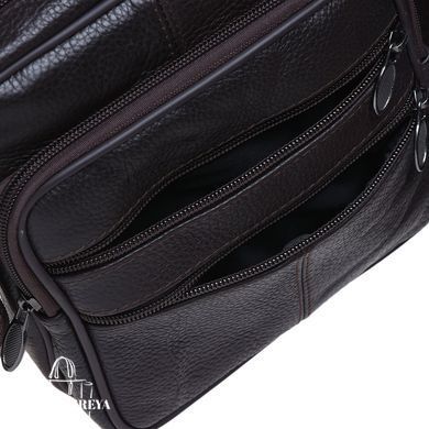 Сумка мужская кожаная Borsa Leather K14012-brown