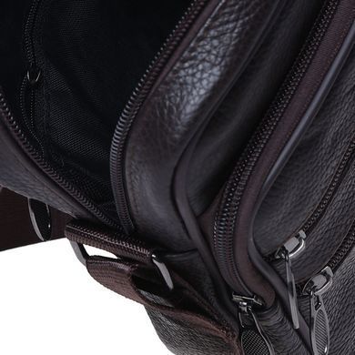 Сумка мужская кожаная Borsa Leather K14012-brown