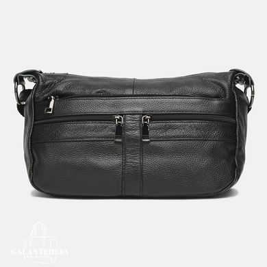 Сумка женская кожаная Borsa Leather K1105-black