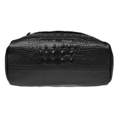 Женский кожаный рюкзак Keizer K111085-black черный