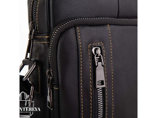 Сумка мужская через плечо из натуральной кожи Tiding Bag N2-9801A