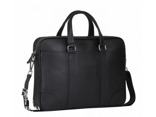 Мужская кожаная сумка для ноутбука Tiding Bag A25-9904A черный
