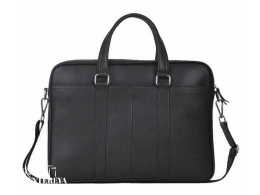 Мужская кожаная сумка для ноутбука Tiding Bag A25-9904A черный