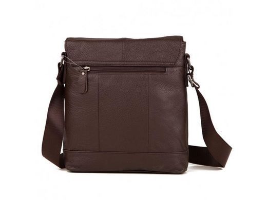 Мужской кожаный черный мессенджер Tiding Bag M38-1713
