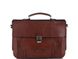 Мужской кожаный портфель Tiding Bag t0041 коричневый 4