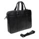 Мужская кожаная сумка для ноутбука Keizer K19904-1-black черный 4