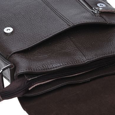 Сумка чоловіча шкіряна Borsa Leather K15103-brown