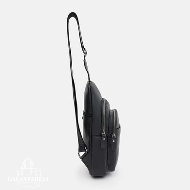 Рюкзак мужской кожаный Keizer K14040bl-black черный