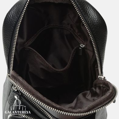 Рюкзак мужской кожаный Borsa Leather k18696-black