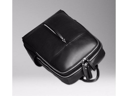 Мужской кожаный рюкзак Tiding Bag B3-1692A черный