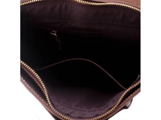 Мужской кожаный коричневый мессенджер Tiding Bag G2093-1B