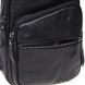 Сумка слінг чоловіча (однолямковий рюкзак) шкіряний Keizer K11037-black 5