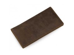 Мужское кожаное портмоне Tiding Bag 8100R коричневый