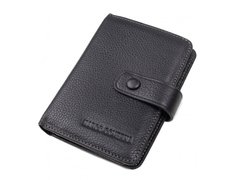 Женский кожаный кошелек Horton Collection TRW8580A черный