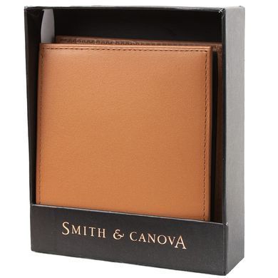 Портмоне мужское кожаное Smith & Canova 90015 Asquith (Black-Burgundy)