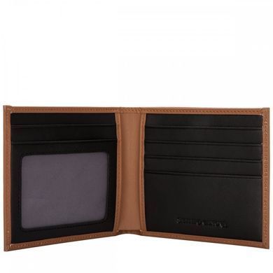 Портмоне мужское кожаное Smith & Canova 90015 Asquith (Black-Burgundy)