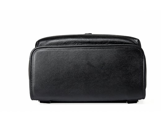 Чоловічий шкіряний рюкзак Tiding Bag B3-1683A чорний