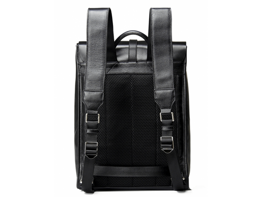 Чоловічий шкіряний рюкзак Tiding Bag B3-1683A чорний