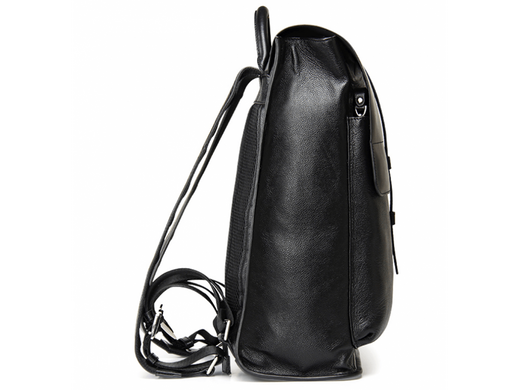 Мужской кожаный рюкзак Tiding Bag B3-1683A черный