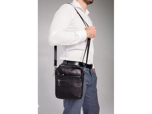 Сумка через плечо мужская кожаная Tiding Bag 164A