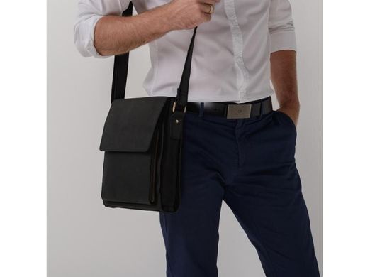 Чоловічий шкіряний месенджер Tiding Bag G8843-1A