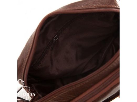 Мужской кожаный черный мессенджер Tiding Bag M38-3922