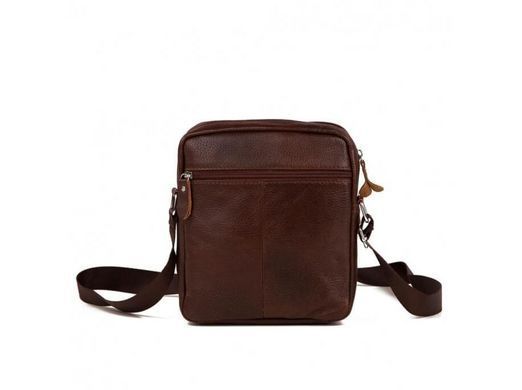 Мужской кожаный черный мессенджер Tiding Bag M38-3922
