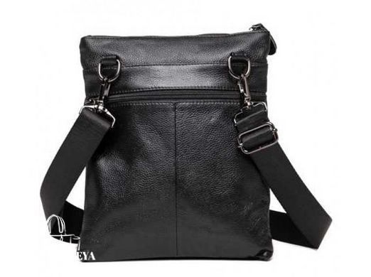 Мужской кожаный черный мессенджер Tiding Bag A25F-0118A