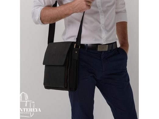 Чоловічий шкіряний месенджер Tiding Bag G8843-1A