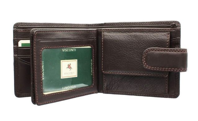 Гаманець чоловічий шкіряний Visconti HT13 Strand