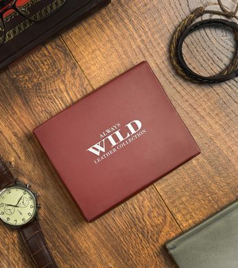 Кошелек мужской кожаный Always Wild N015L-VTK-N